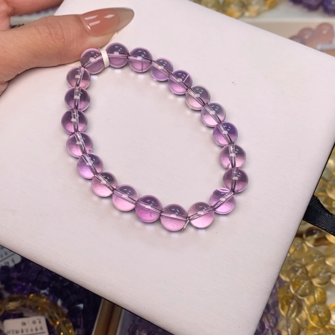 手串未镶嵌水晶玻紫9.3克10A50