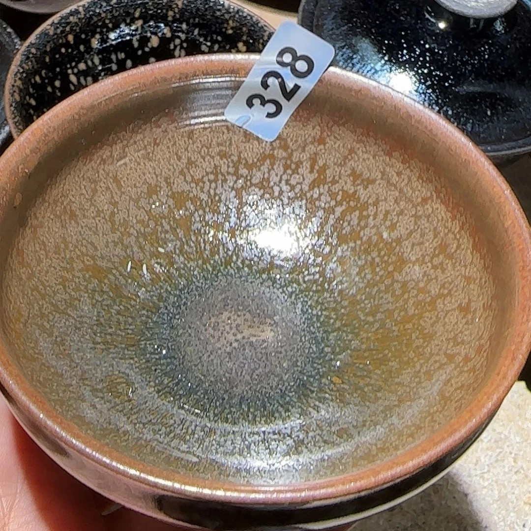 茶盏琢泥窑开窑柴窑