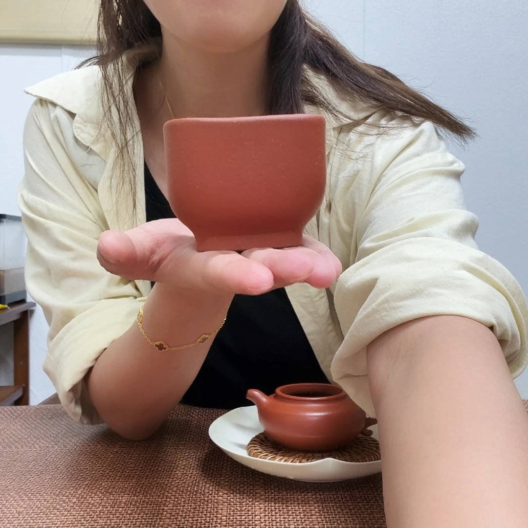 茶杯紫砂紫砂杯子50cc