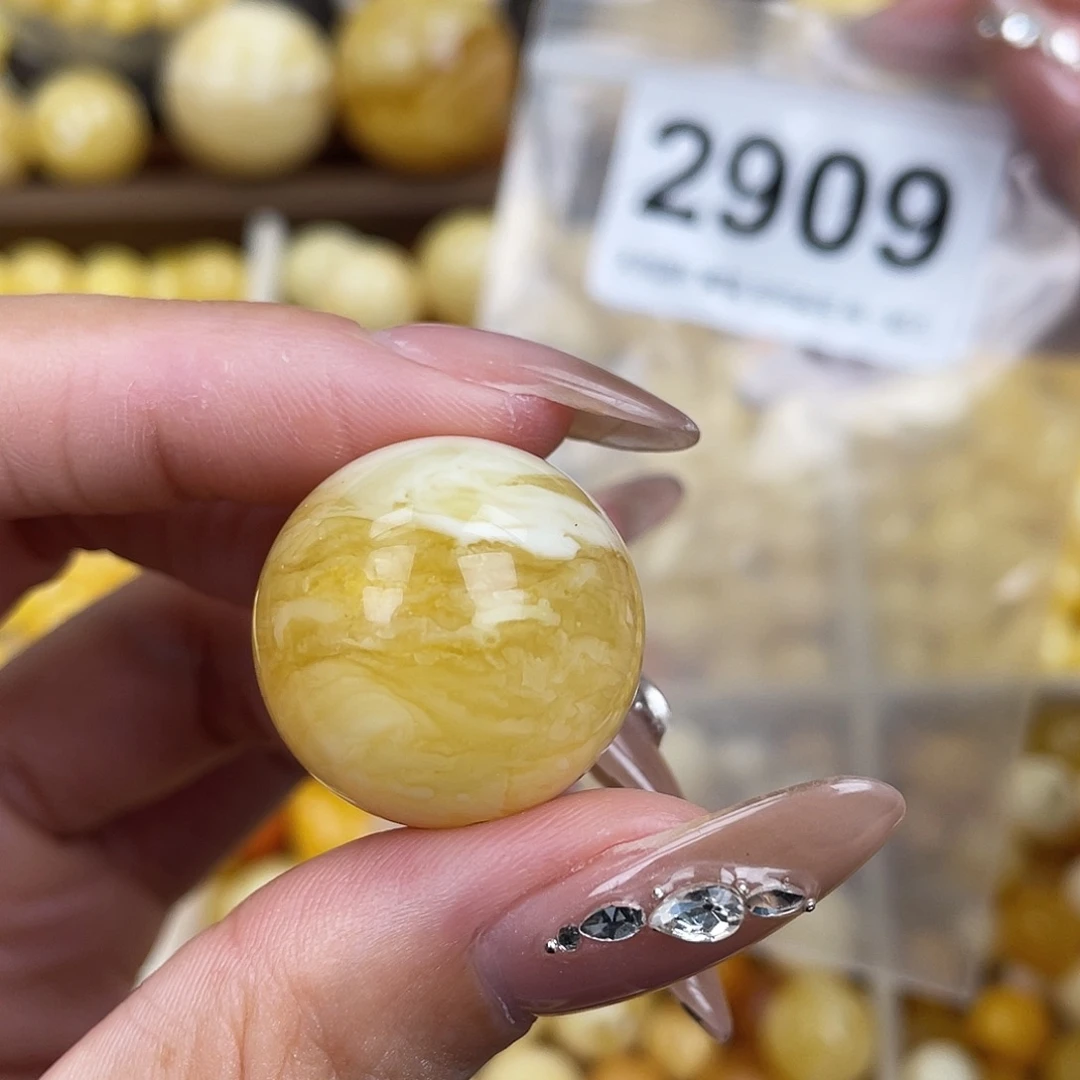 未镶嵌蜜蜡珠宝奇石23.5粉