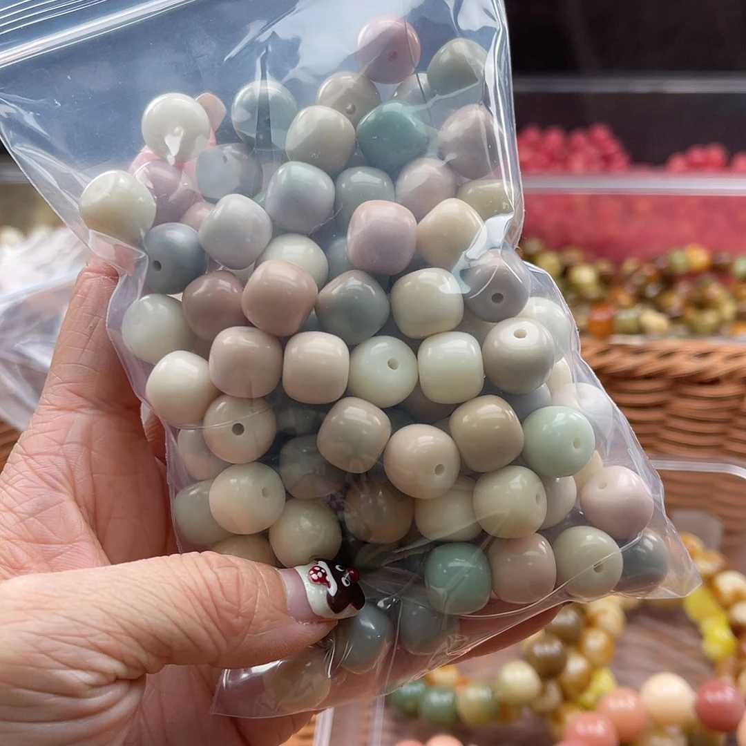 白玉菩提吊坠C/12mm/70颗