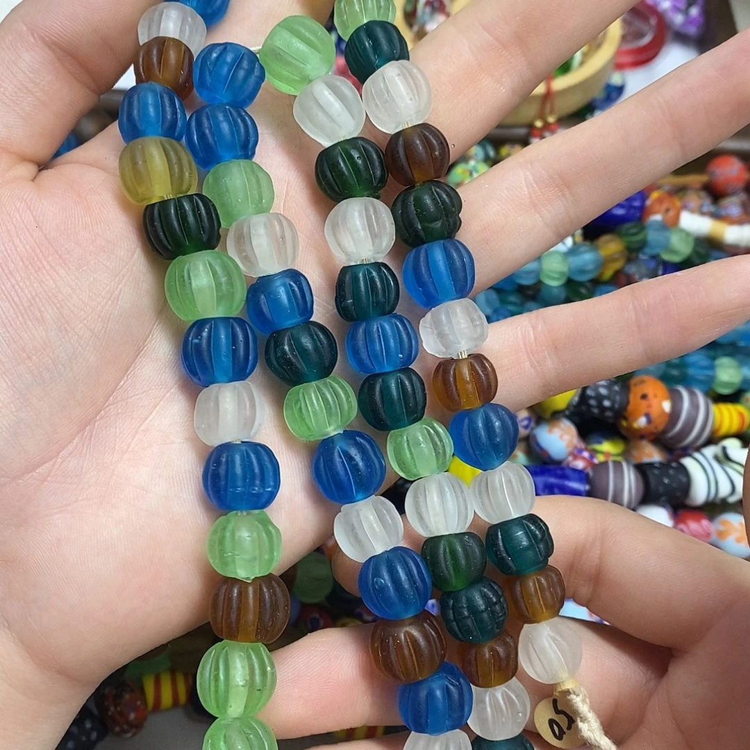 颈饰琉璃大南瓜珠023