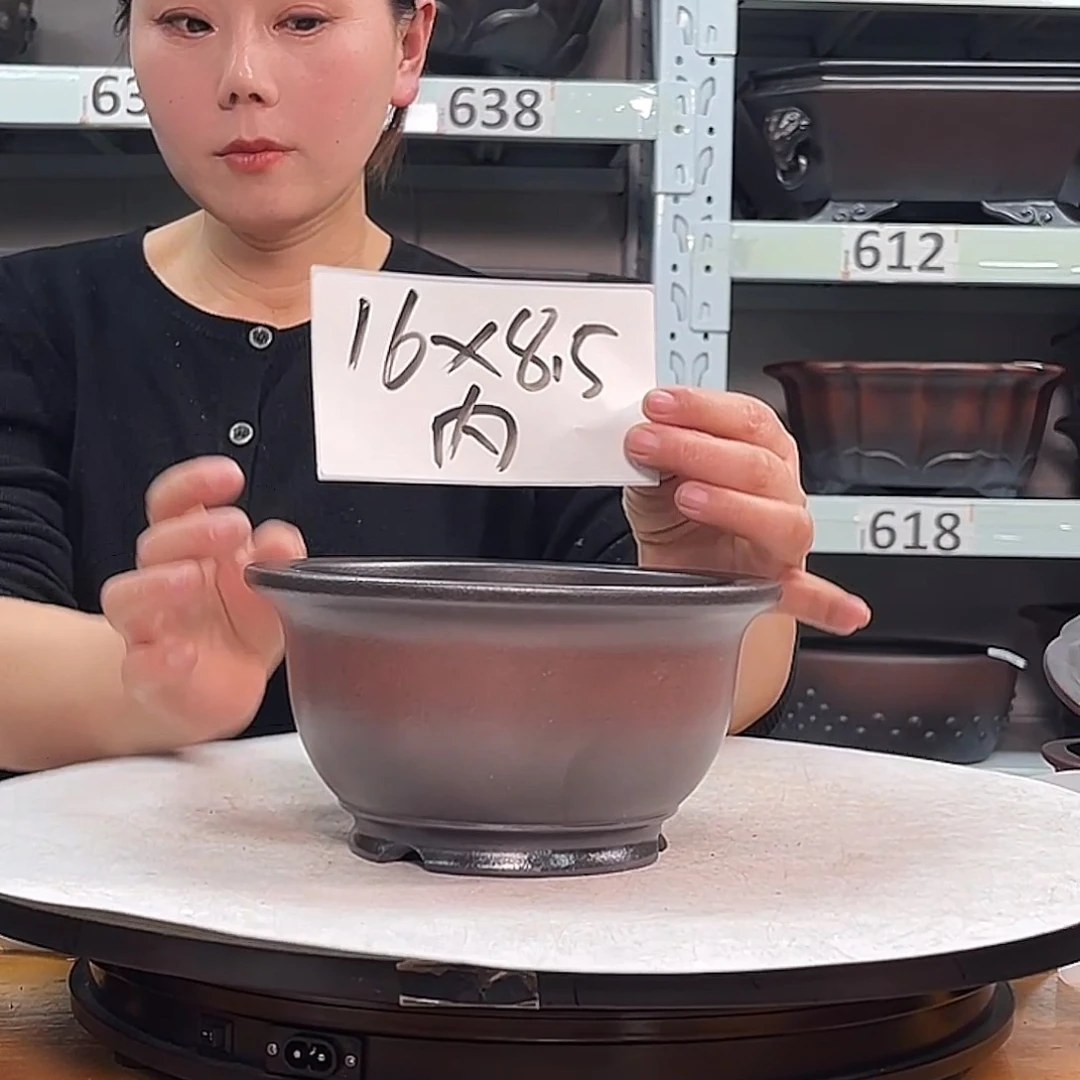 紫砂花盆宜兴紫砂27号