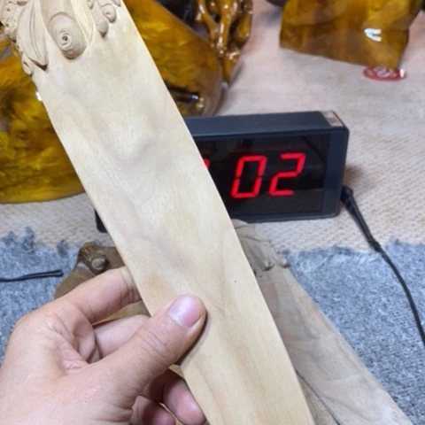 不***默金丝楠点香小摆件