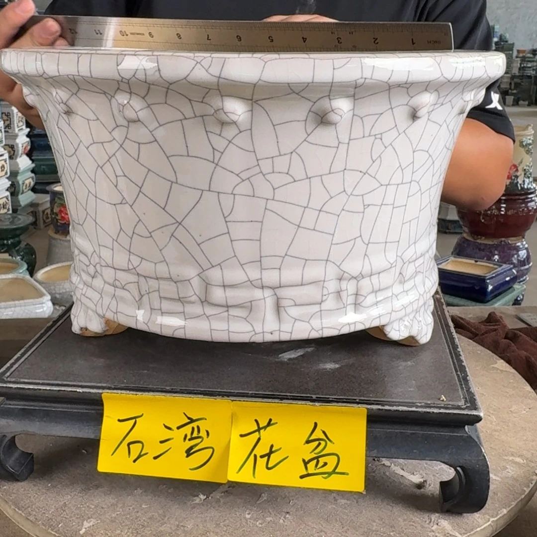 。一风堂石湾花盆 内28.5*16
