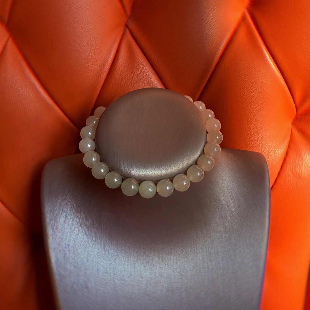 壹屿珠宝 0219016     和田玉典藏手串