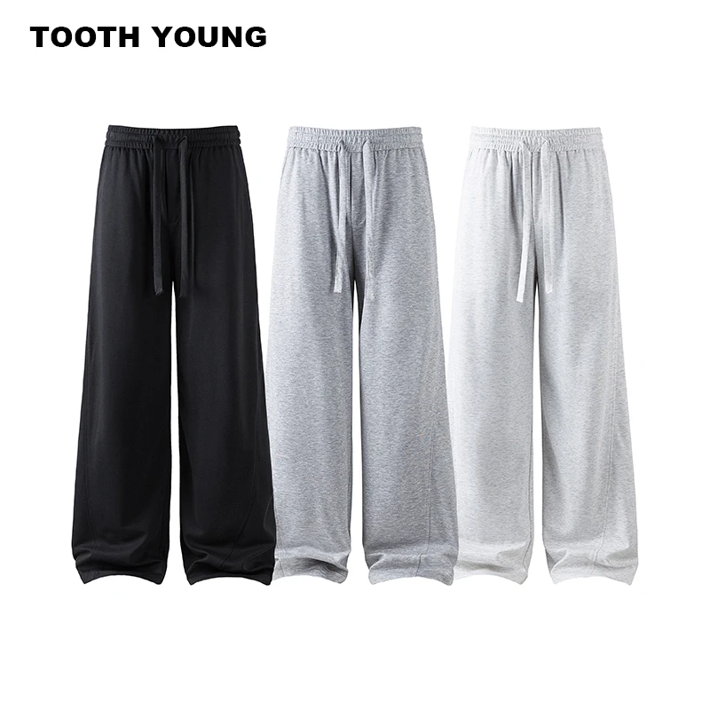 TOOTH YOUNG【零重力裤】松紧腰抽绳宽松夏季男生休闲裤
