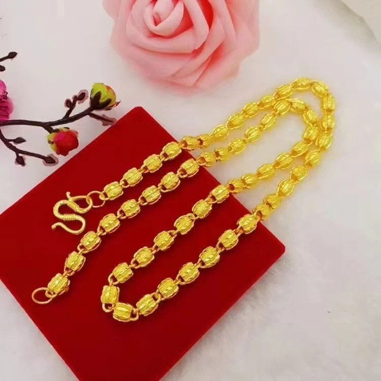 合金项链  2025【核桃项链】男士时尚大气潮流精致百搭经典气质款