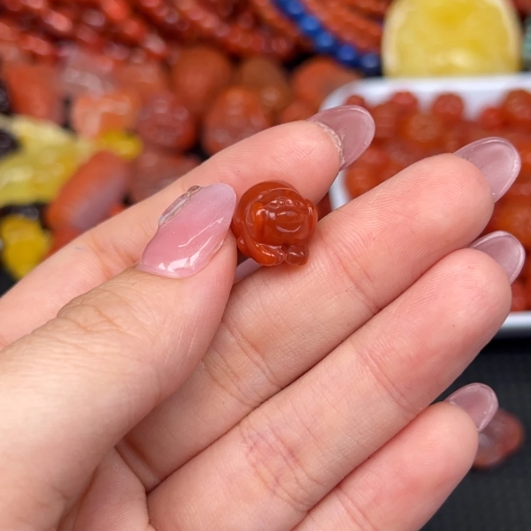 萝***嗦南红玛瑙未镶嵌吊坠(不含链)