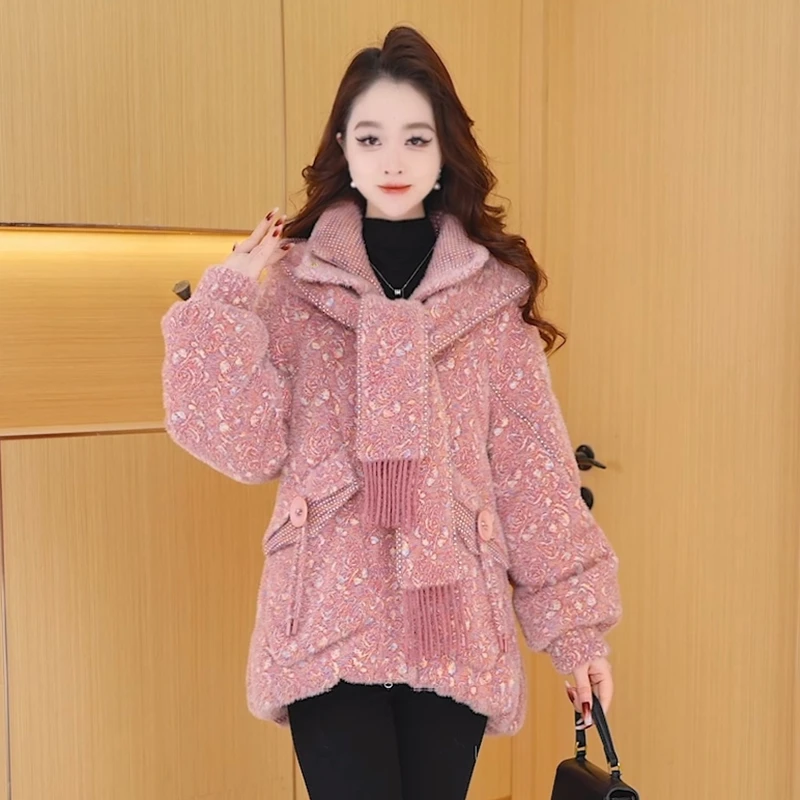 【羽绒服】冬季白鸭绒羽绒服百搭新款时尚莫瑞系穿搭休闲保暖女装