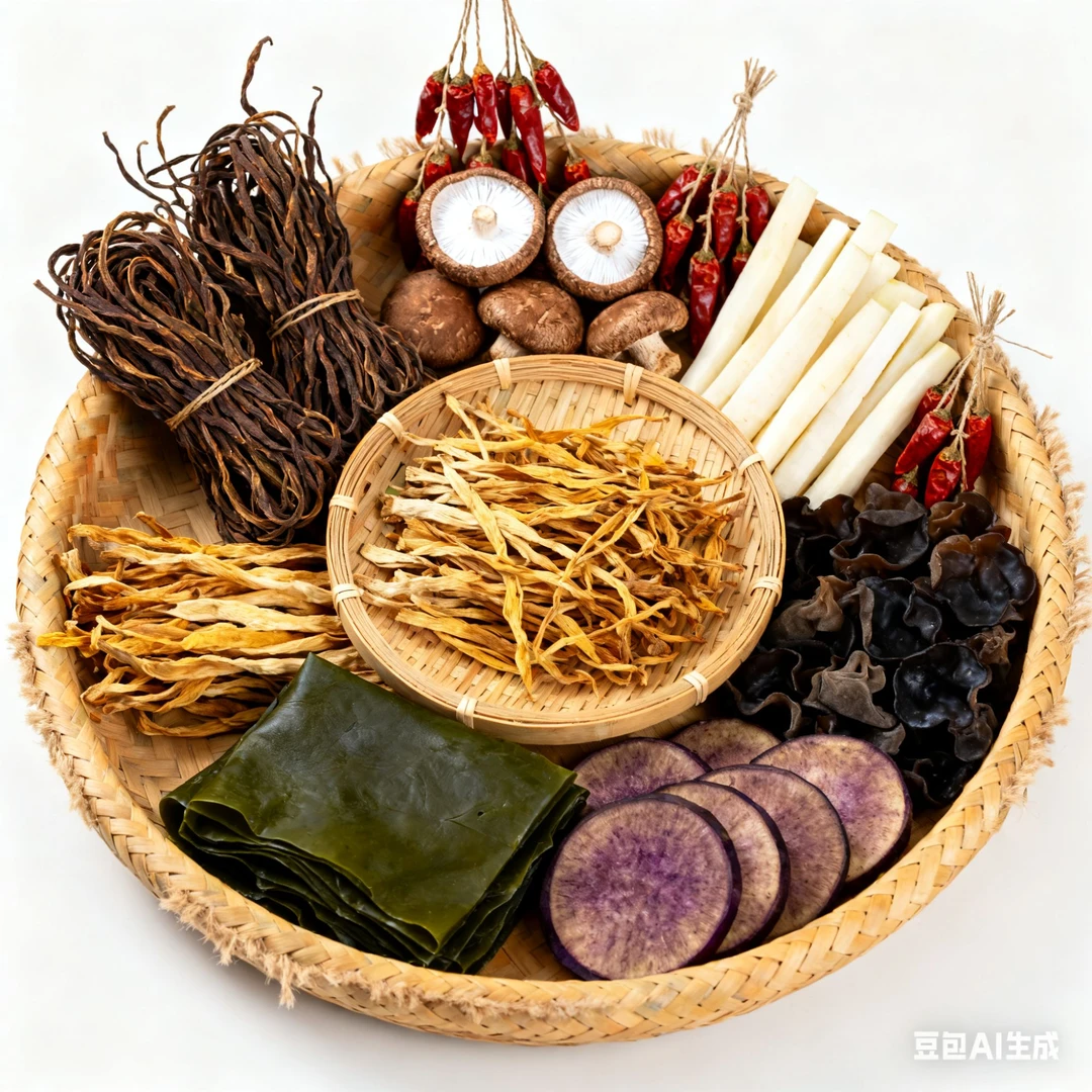 【蔬菜干货】【守根助农专场】地道家乡蔬菜干货 老乡自种自产自销