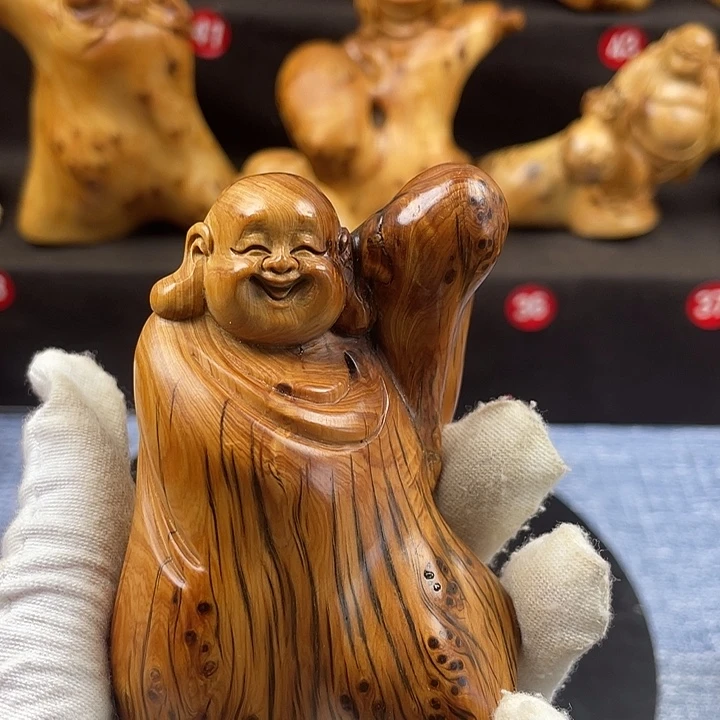 柏木（崖柏）米勒手把件