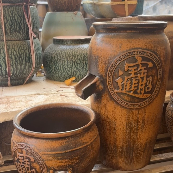 粗陶口径19/39，20/17进水口2.5厘米