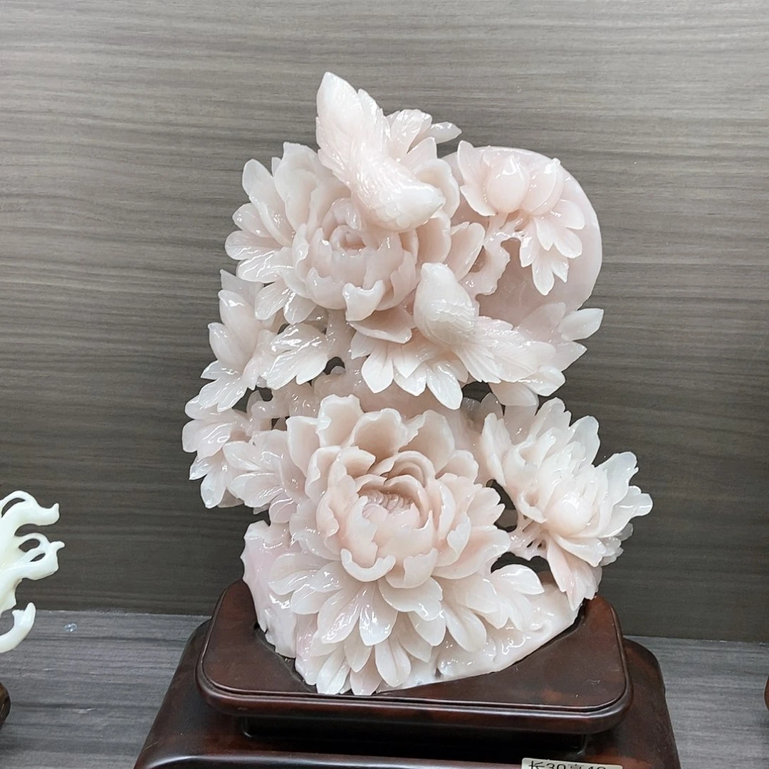 【闪购商品】蛇纹石玉（覆膜）未镶嵌珠宝奇石