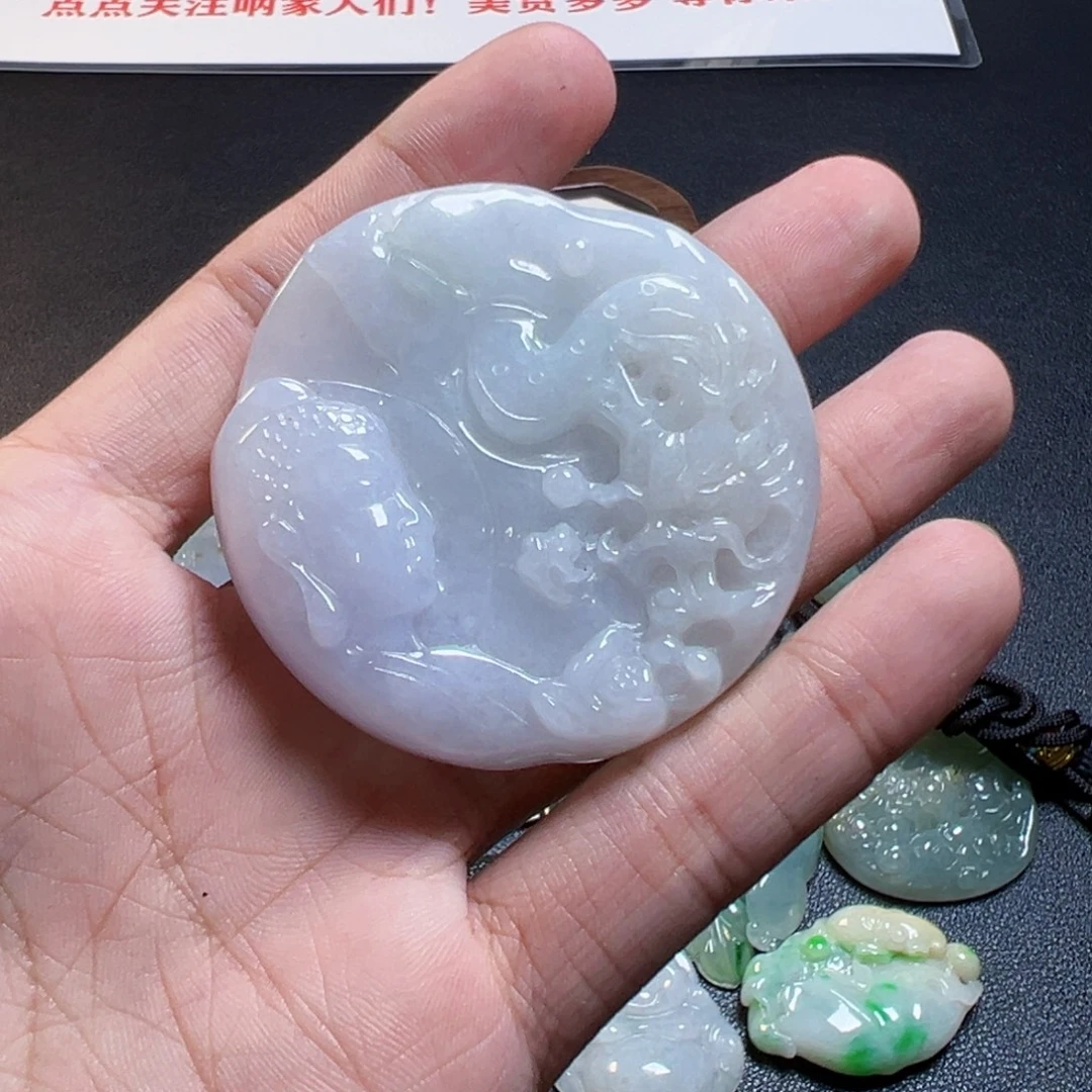 颈饰未镶嵌翡翠翡翠挂件