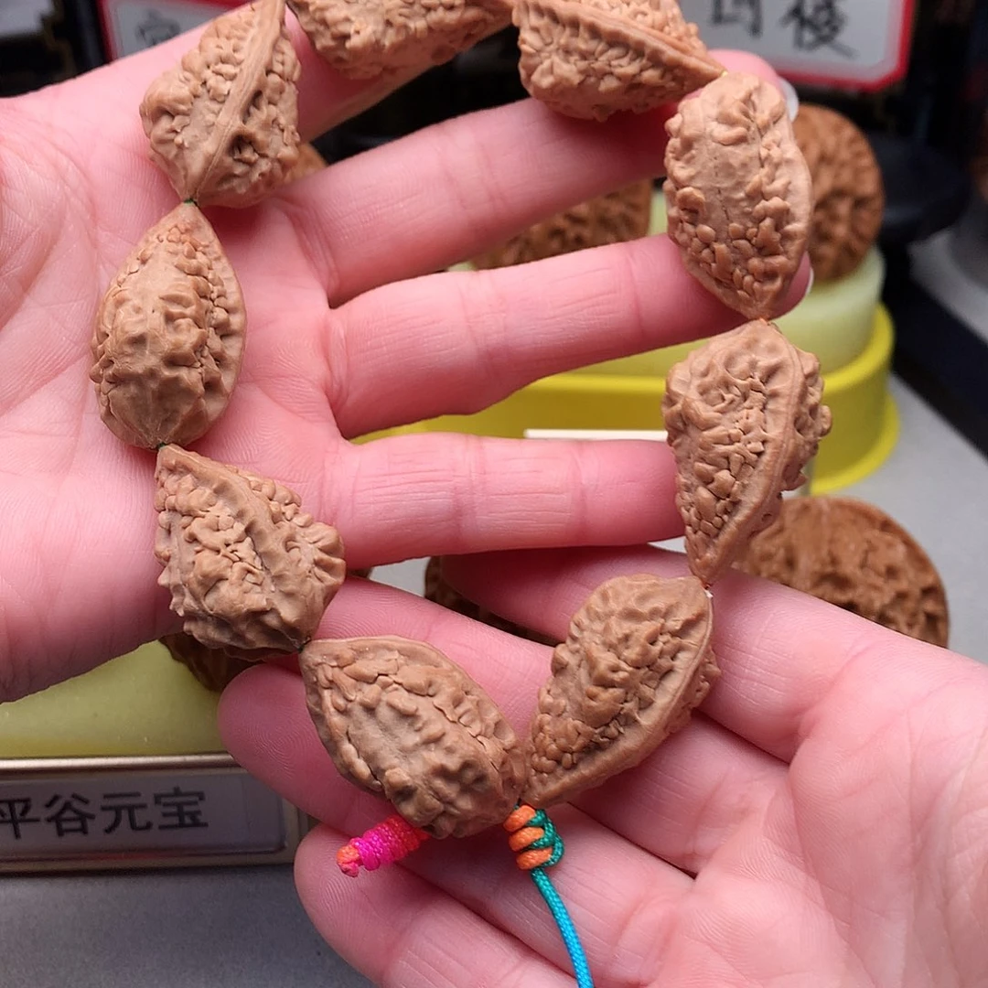 文玩核桃吊坠2.0尺麒麟角手串497号