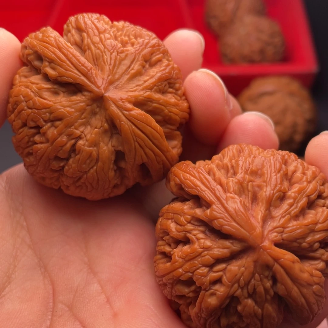 文玩核桃把件秦岭山脉