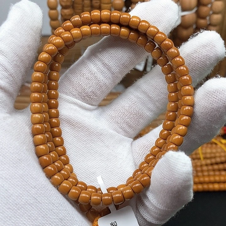 橄榄核手串/手链知*5.1老挝直切脖挂