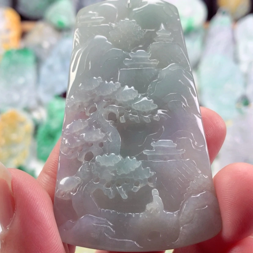 【闪购商品】翡翠吊坠(不含链)未镶嵌