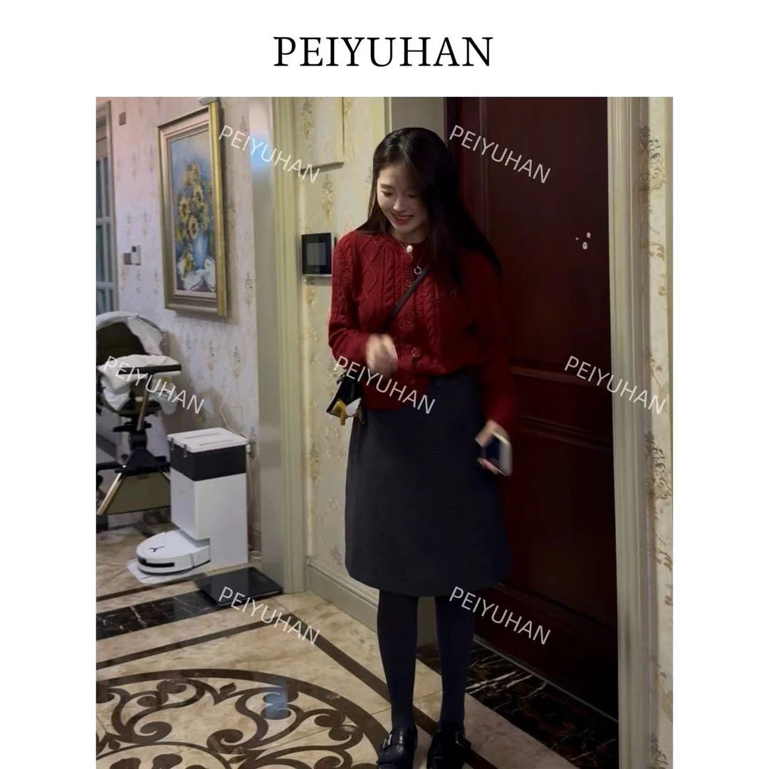 PEIERNA佩佩PC 【菱形麻花开衫】针织衫 Y14396 6116287时尚百搭