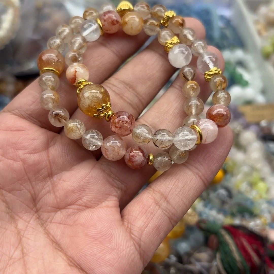 银S925镶嵌水晶手链