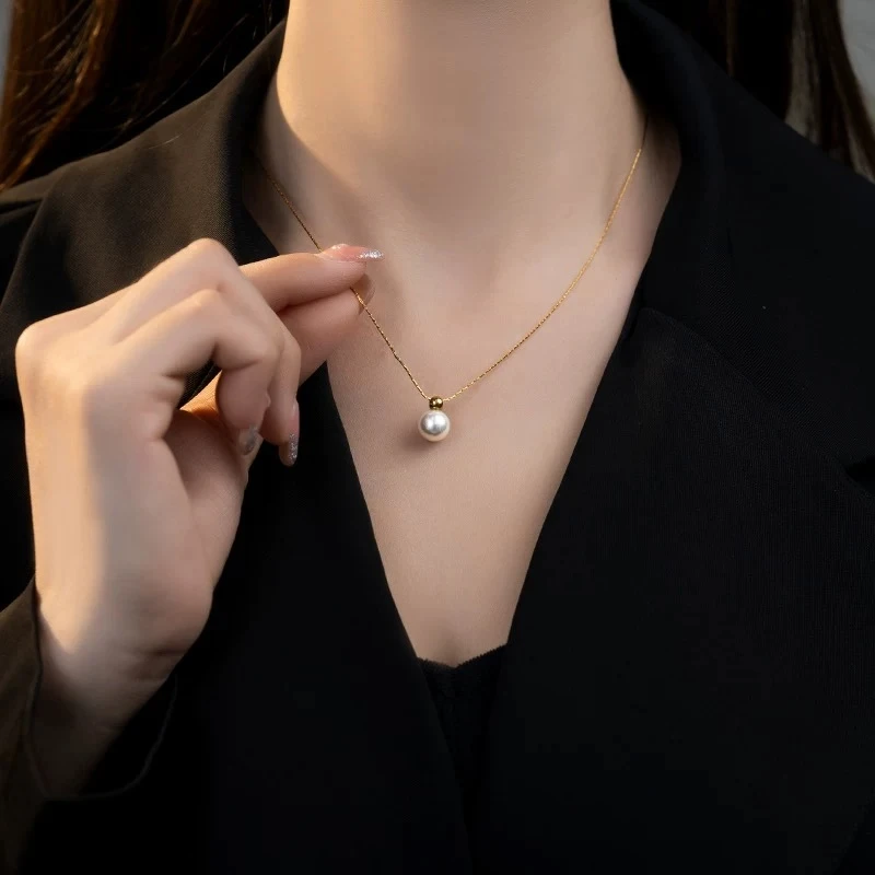 2013简约单珠百搭吊坠项链