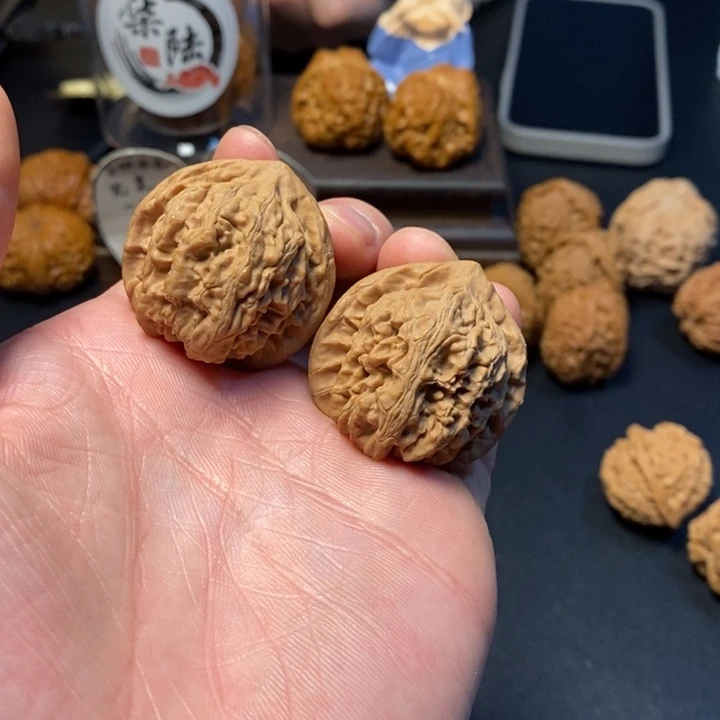 文玩核桃把件随*龙46号龙爪35尺