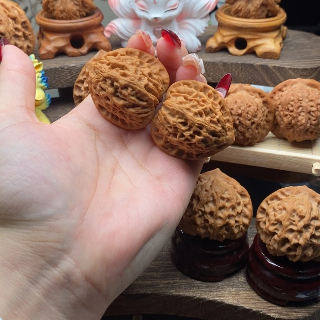 吊坠文玩核桃37.5全品金牛