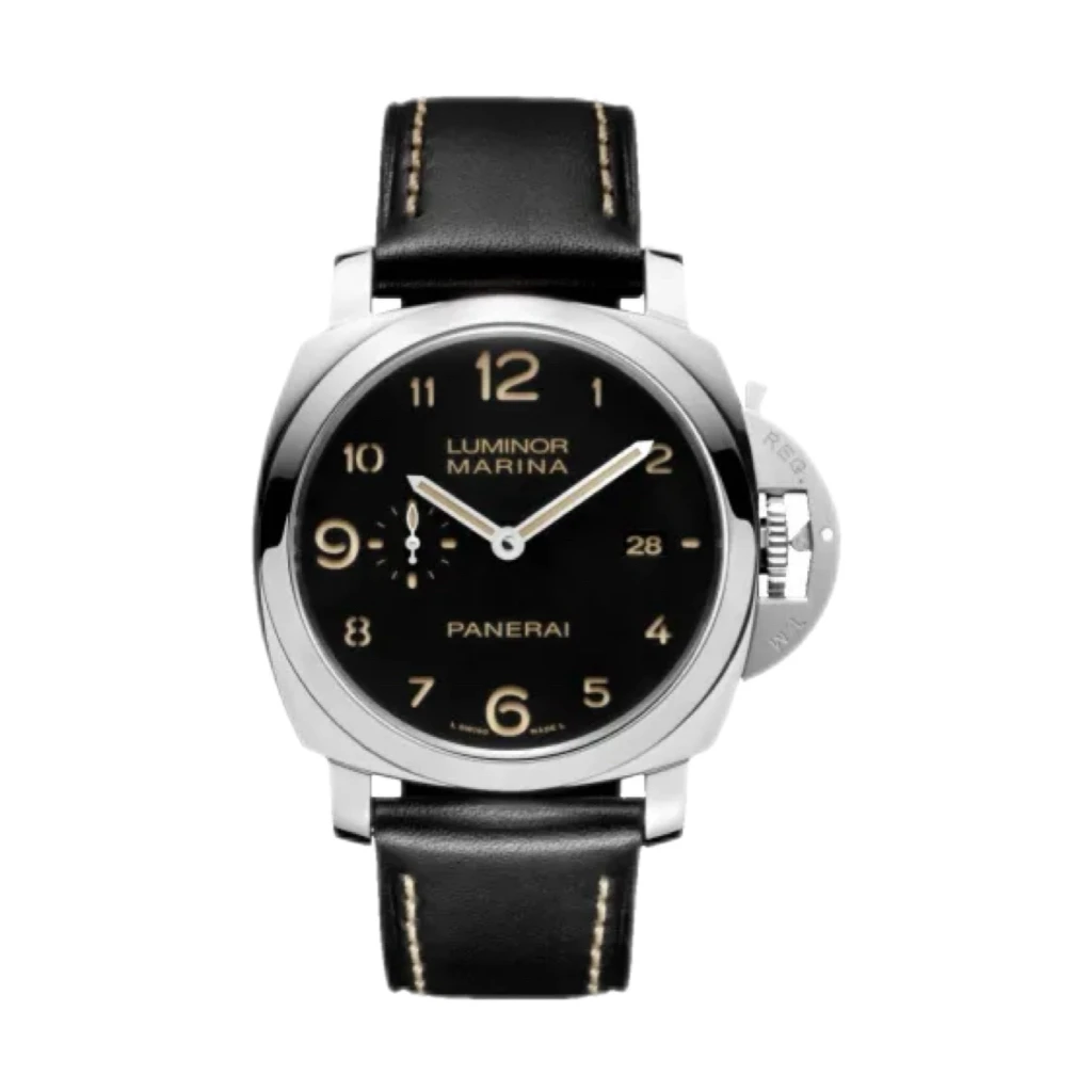 95新 Panerai/沛纳海 亚虎/庐米诺系列00359机械男表/单表