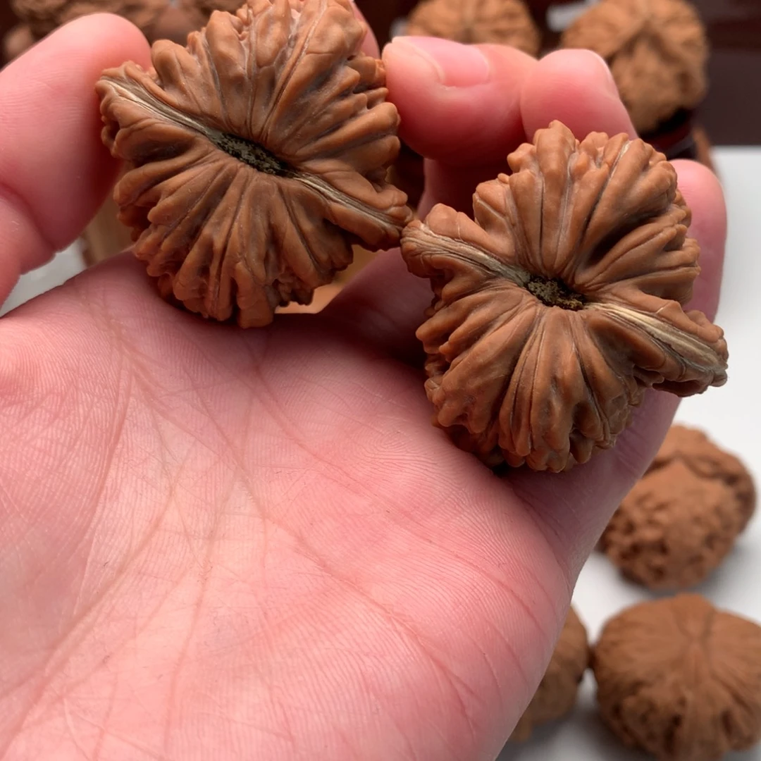 不***名文玩核桃吊坠43精品四座楼