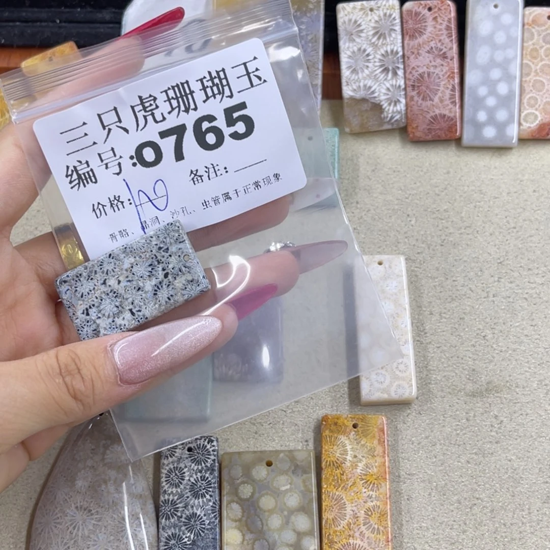 王****硅化珊瑚（珊瑚玉）h未镶嵌