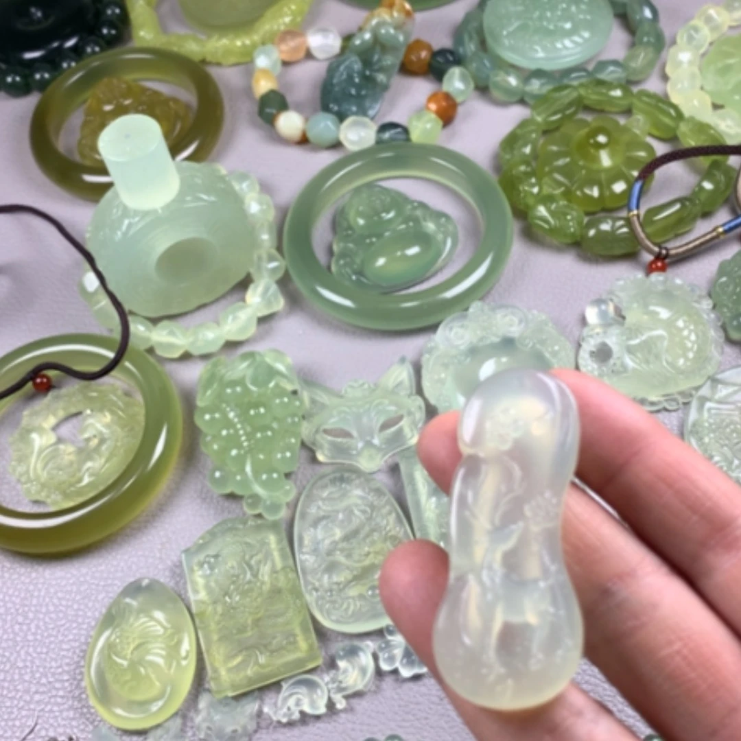 【闪购商品】未镶嵌蛇纹石玉2025新款岫玉