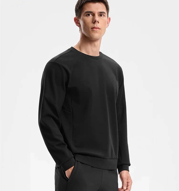 【奥莱正品】77保暖男女同款秋冬百搭长袖运动圆领卫衣休闲打底上衣