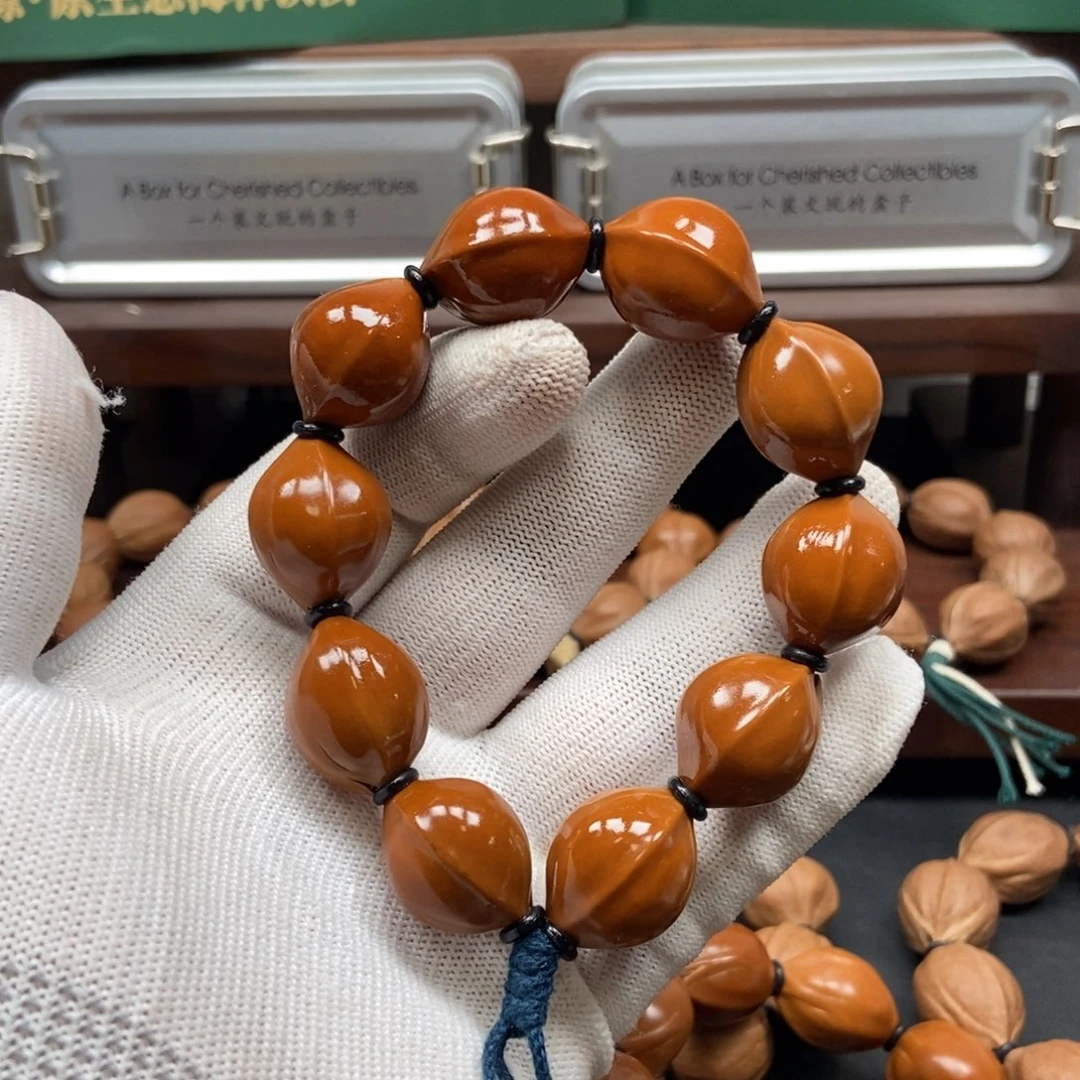 橄榄核手串1824三花送打底