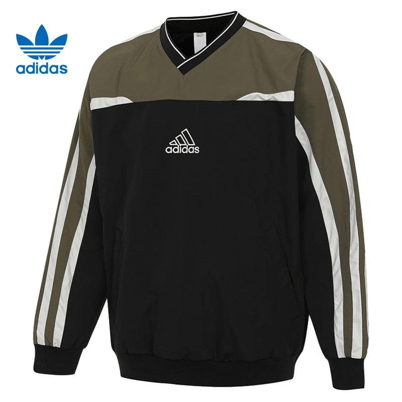 太SHadidas阿迪达斯三叶草男子运动休闲卫衣套头衫JD5395