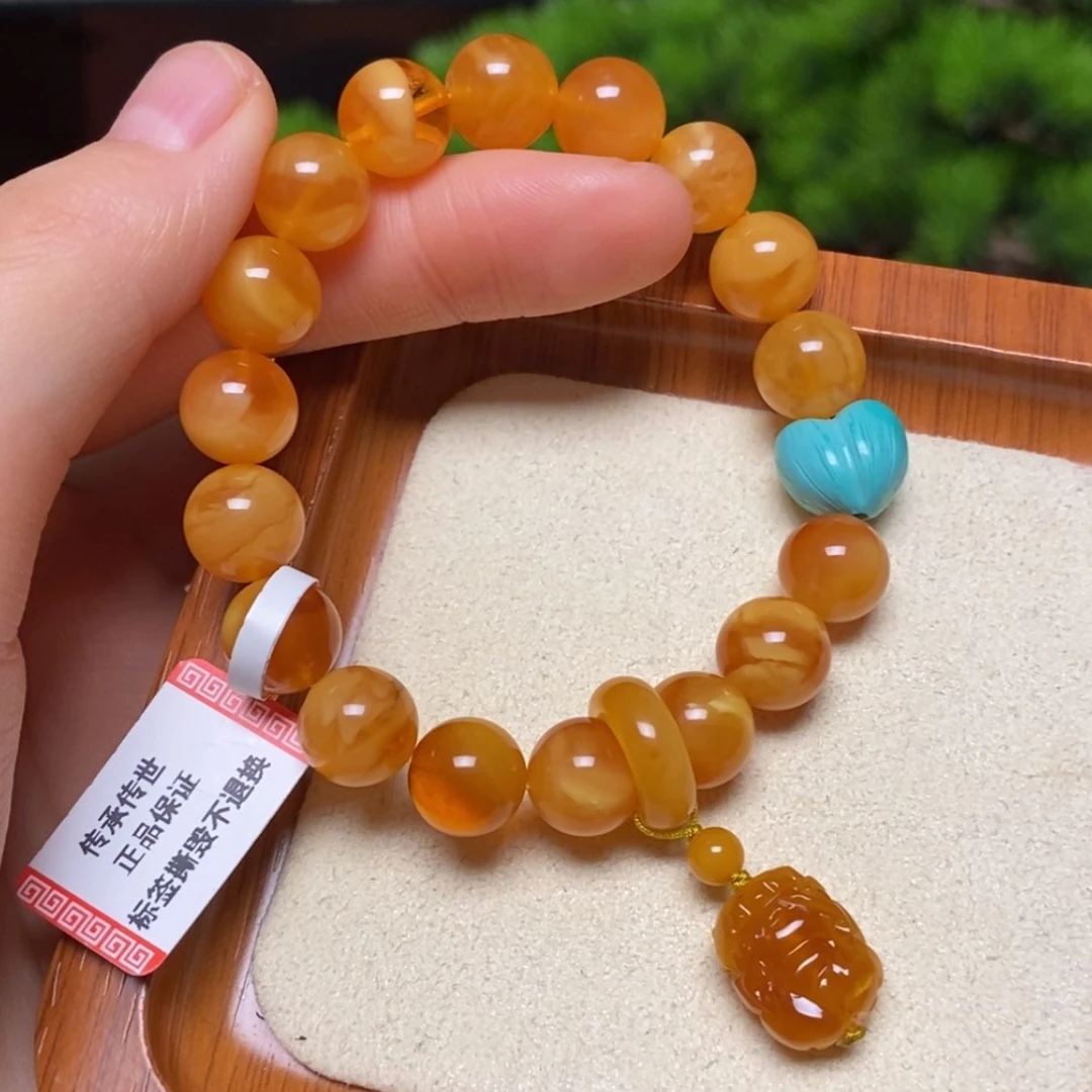 【闪购商品】手链蜜蜡未镶嵌手串