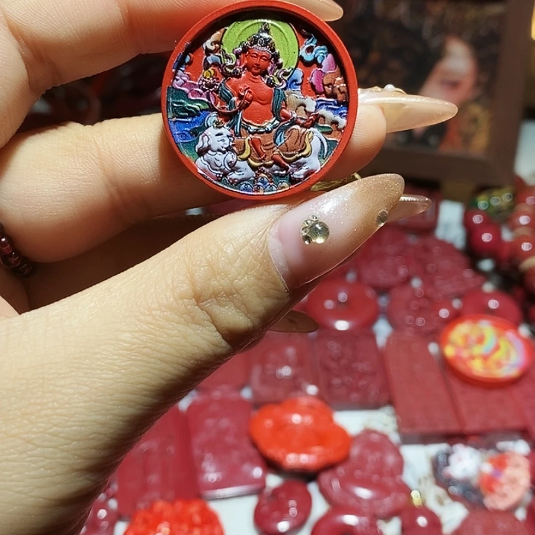 天然辰砂朱砂吊坠