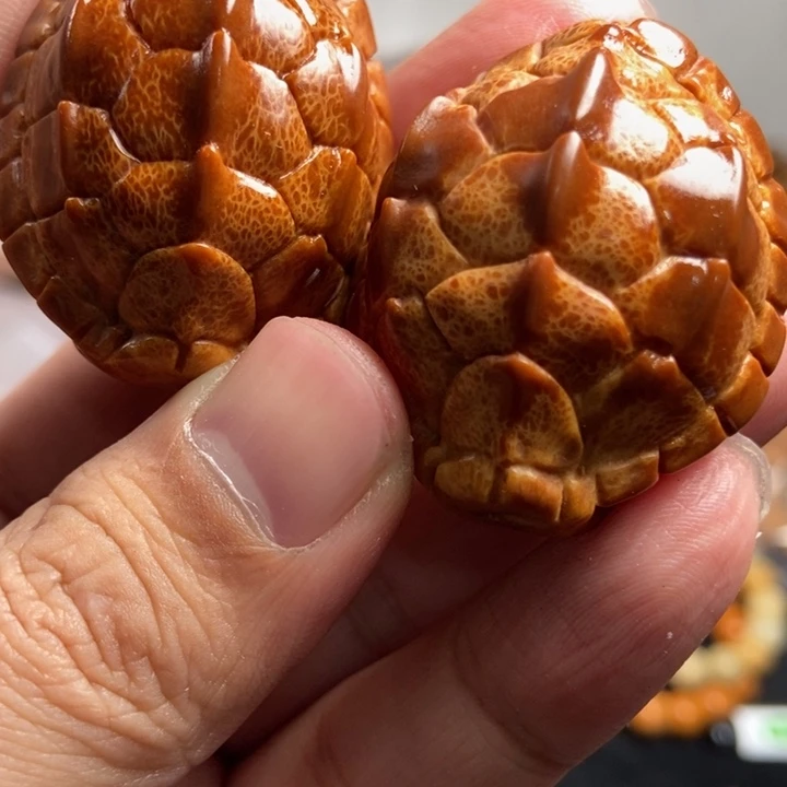 猴头核桃吊坠今天是