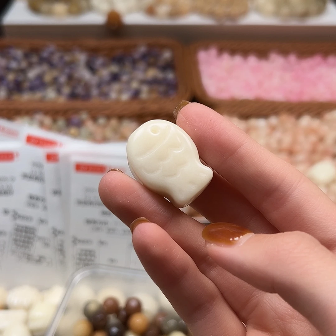 大***嗑手串菩提根/象牙果鱼饼瑕疵一颗