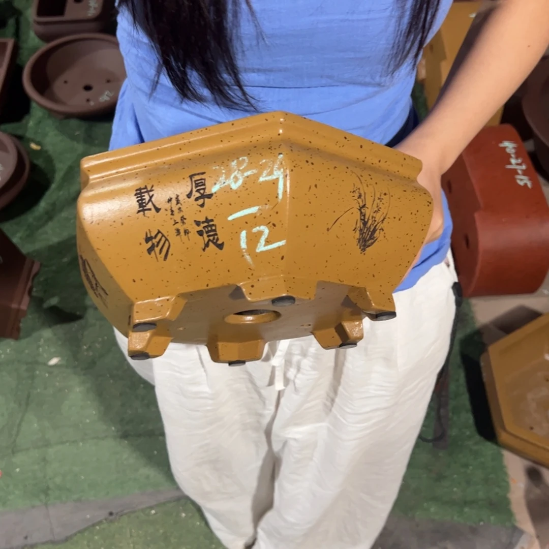 紫砂花盆紫砂花盆