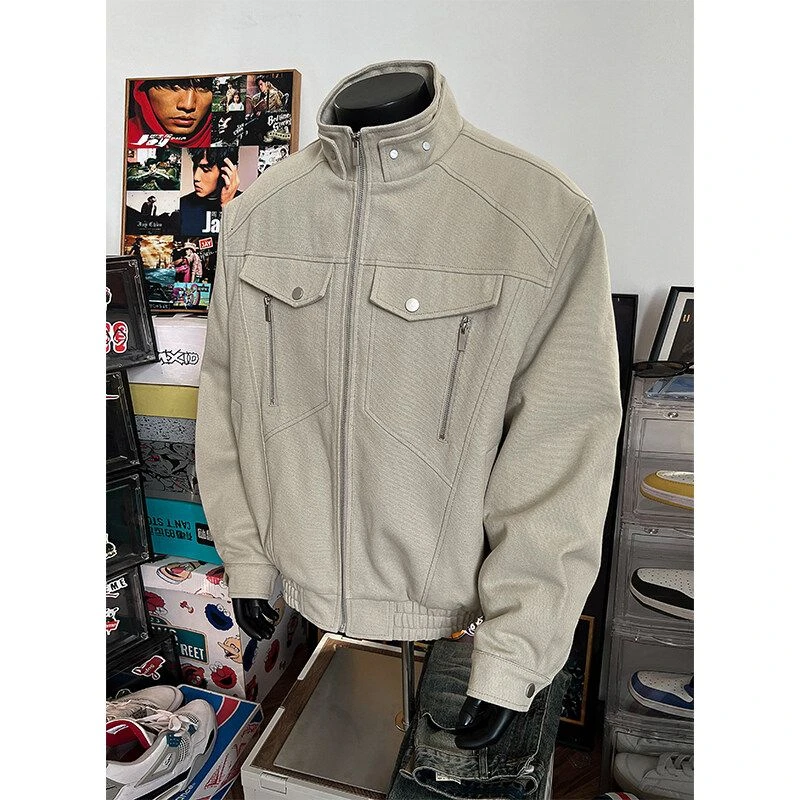 冬季复古男士重磅蛇纹座山雕座山蟒百搭潮流棉衣加绒加厚外套