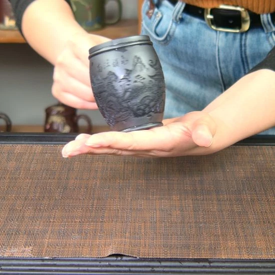 紫砂茶杯高货放漏