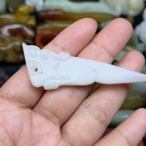 颈饰未镶嵌和田玉89