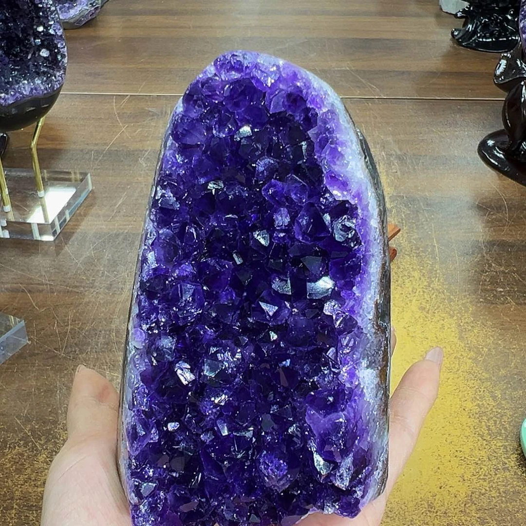 紫晶摆件未镶嵌福利