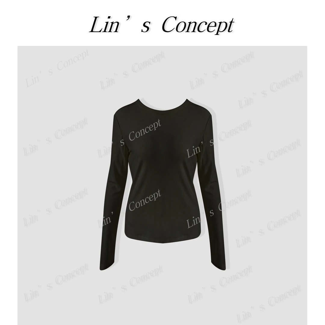 【Lin's concept】{ROW风}极简定制款肤感上衣DL2406627