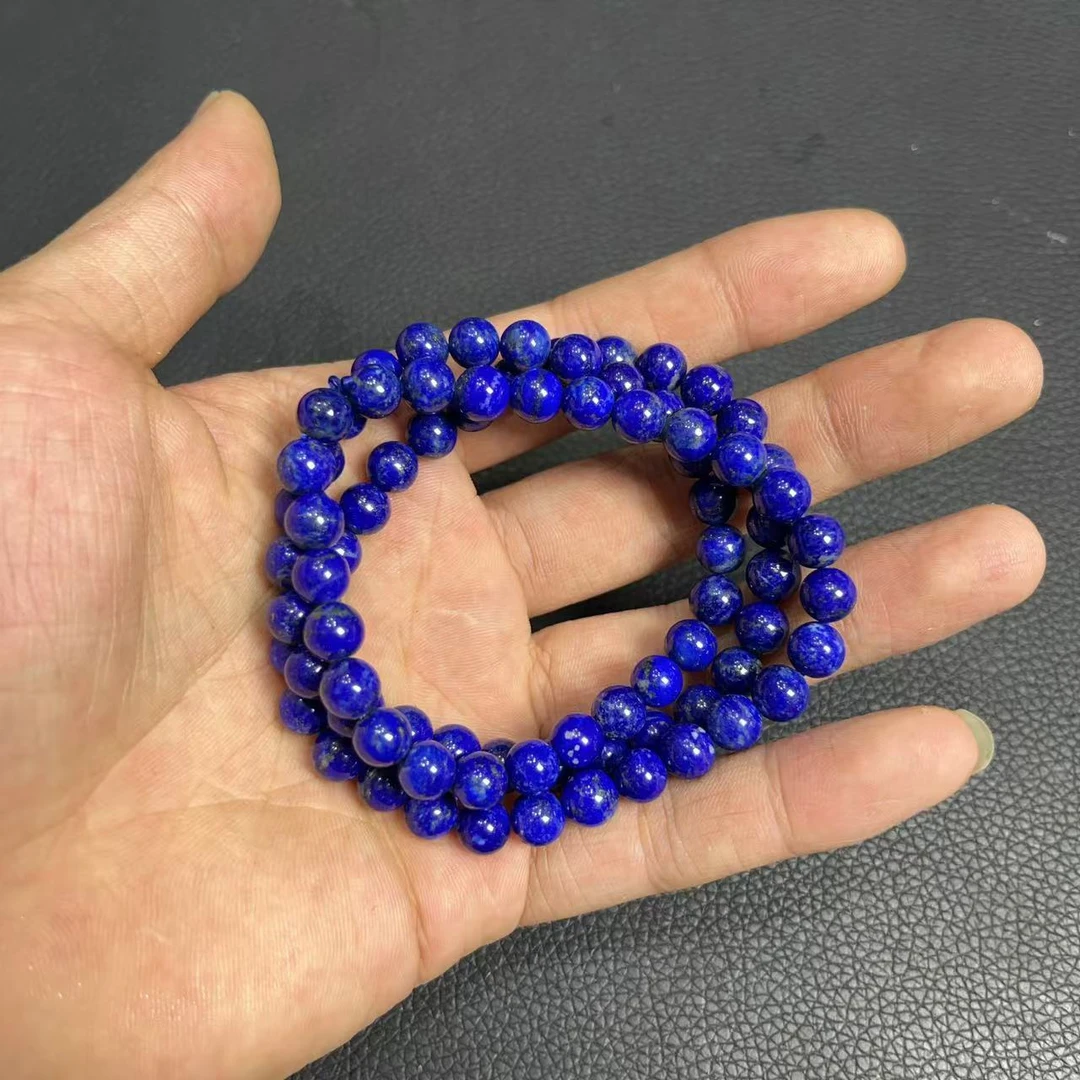 天然青金石多圈手串 A150—多样性发