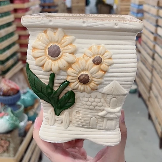 陶瓷花盆凑单福利满10元发货！