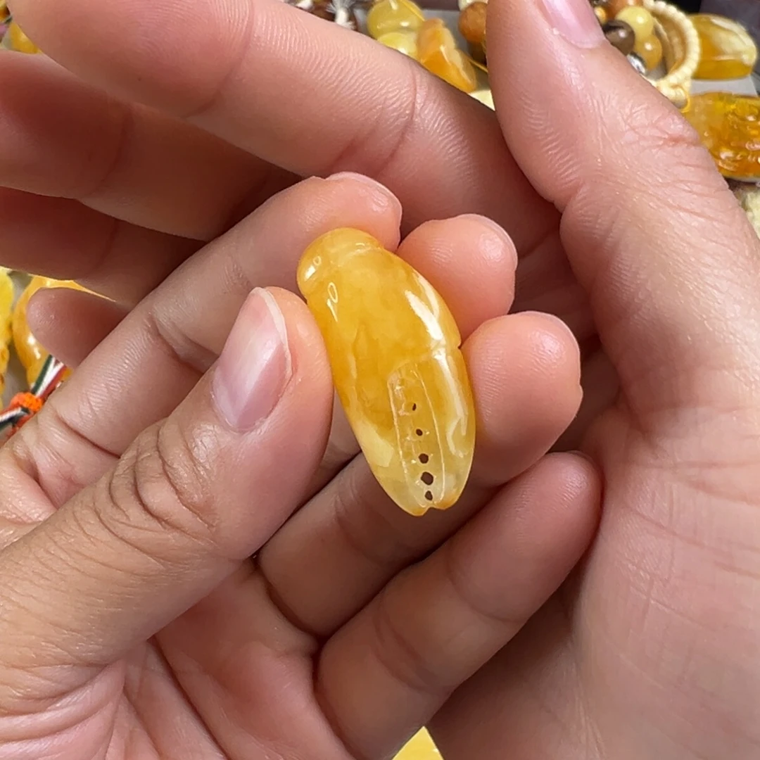 蜜蜡未镶嵌裸石蜜蜡