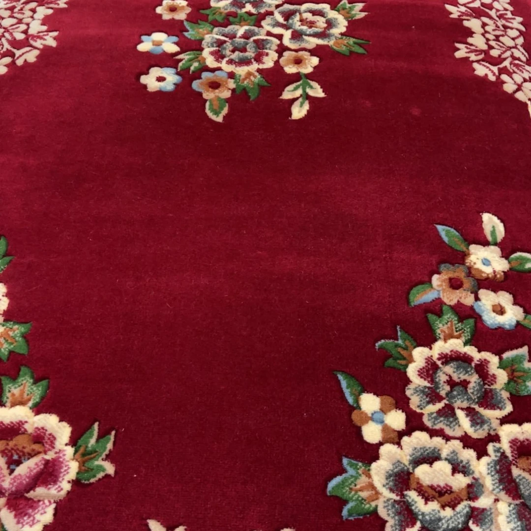 羊毛100×200纯羊毛加厚床边毯