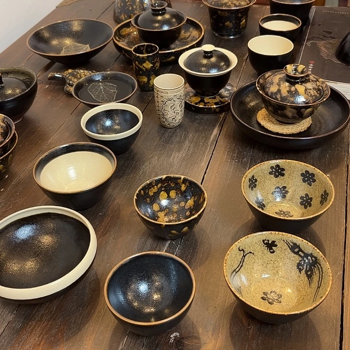 茶盏吉州窑柴窑手工杯